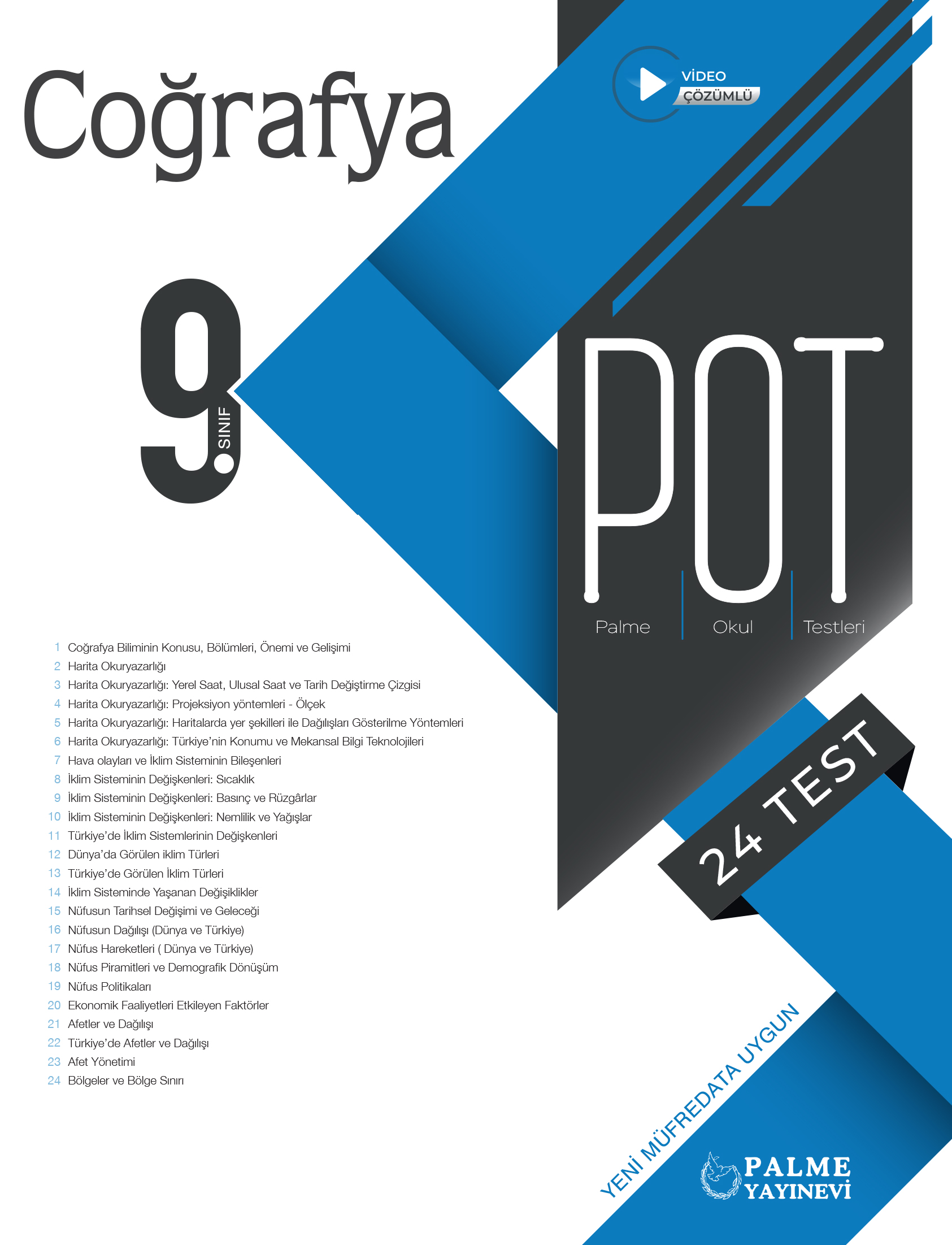 9. Sınıf Coğrafya Pot kapak görseli